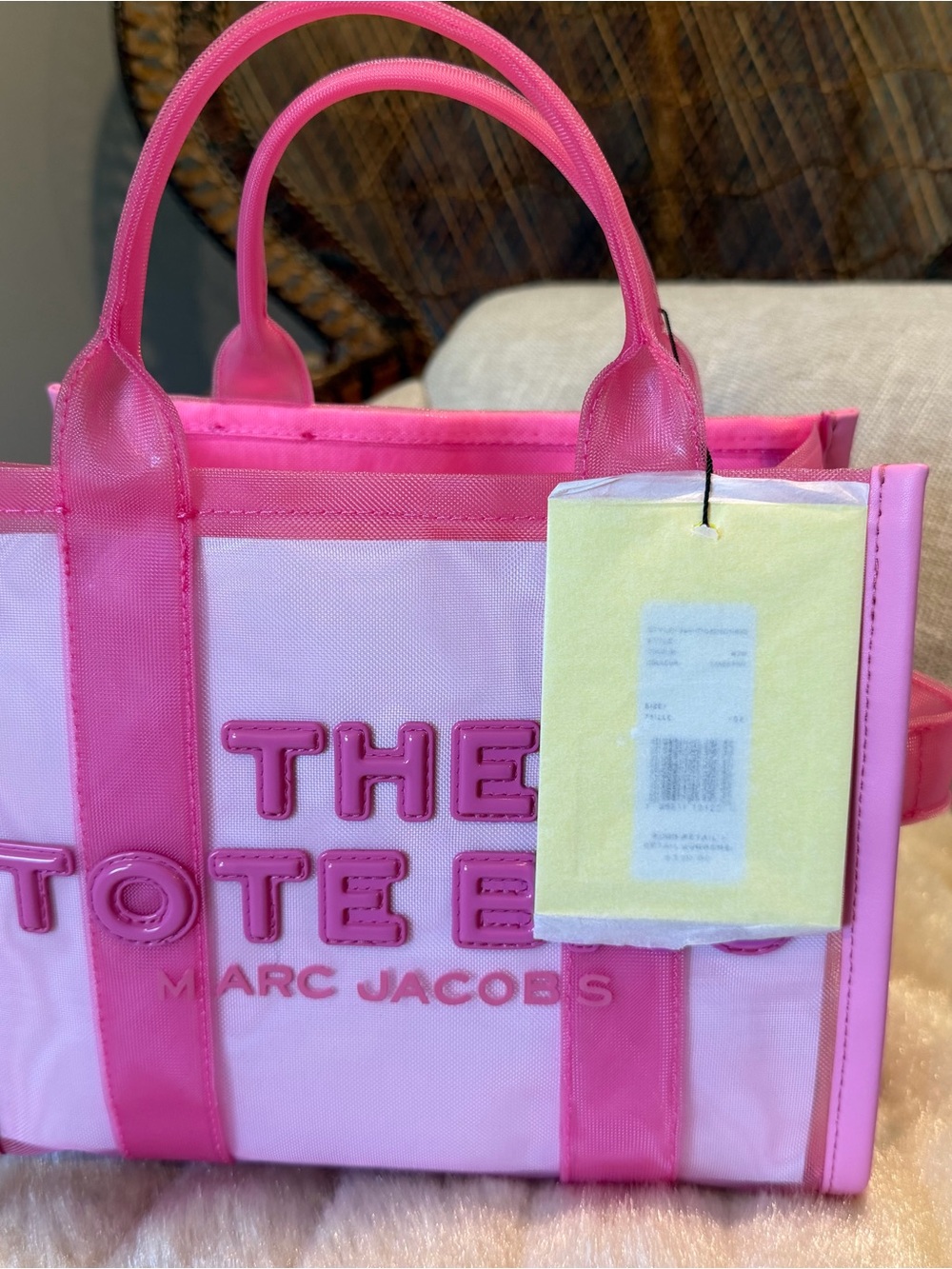 Marc Jacobs Candy Pink The Tote Bag